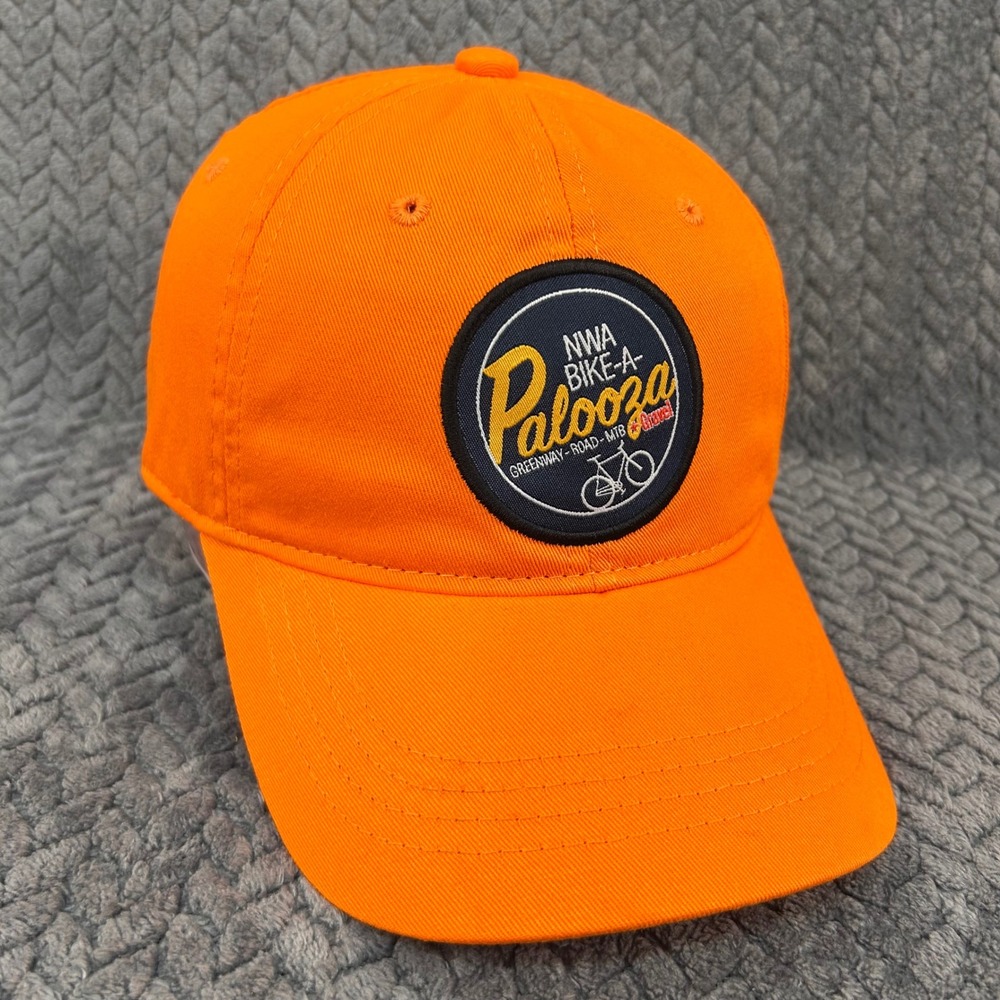 NWA Bike-A-Palooza Unisex Orange Unbranded Hat Bentonville AR 2024 OSFM